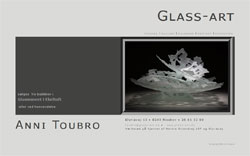 hjemmeside for glaskunstner Anni Toubro